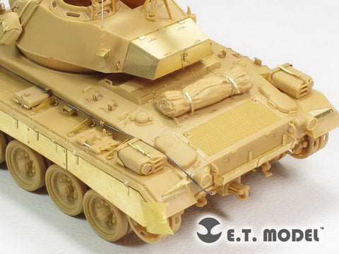 E.T.モデル E35-136 1/35 WWIIアメリカ M-24チャーフィー軽戦車(初期型)(ブロンコ 35069用) エッチングパーツ