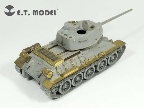 E.T.モデル E35-146 1/35 WWII ソビエト T-34/85 ベーシックセット(ドラゴン用) エッチングパーツ