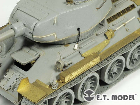 E.T.モデル E35-146 1/35 WWII ソビエト T-34/85 ベーシックセット(ドラゴン用) エッチングパーツ