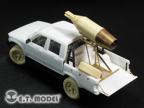 E.T.モデル E35-154 1/35 現用 ピックアップ用ロケットランチャー(モンモデル VS-001用) エッチングパーツ