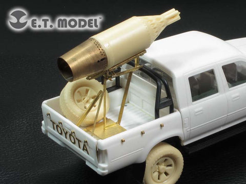 E.T.モデル E35-154 1/35 現用 ピックアップ用ロケットランチャー(モンモデル VS-001用) エッチングパーツ
