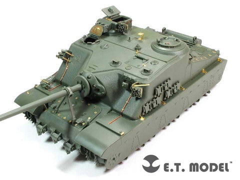 E.T.モデル E35-156 1/35 WWIIイギリス A39 トータス(モンモデル TS-002用) エッチングパーツ