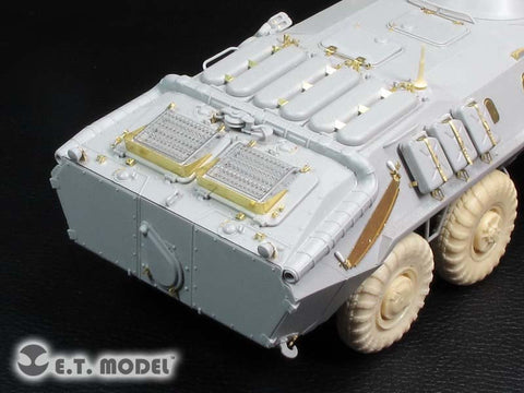 E.T.モデル E35-160 1/35 ロシア BTR-70 兵員輸送車(初期型)(トランぺッター 01590用) エッチングパーツ