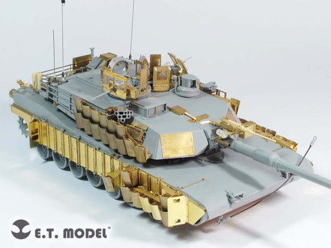 E.T.モデル E35-161 1/35 現用アメリカ M1A2 SEP TUSK II 主力戦車(ドラゴン 3536用) エッチングパーツ