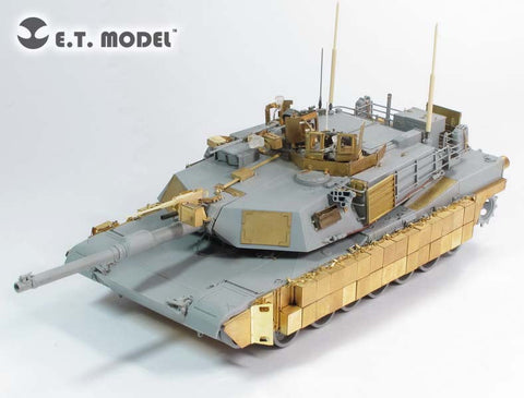E.T.モデル E35-165 1/35 現用アメリカ M1A1 主力戦車 TUSK I(ドラゴン 3535用) エッチングパーツ
