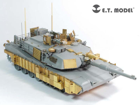 E.T.モデル E35-165 1/35 現用アメリカ M1A1 主力戦車 TUSK I(ドラゴン 3535用) エッチングパーツ