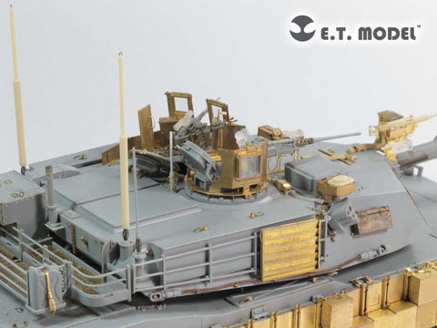 E.T.モデル E35-165 1/35 現用アメリカ M1A1 主力戦車 TUSK I(ドラゴン 3535用) エッチングパーツ