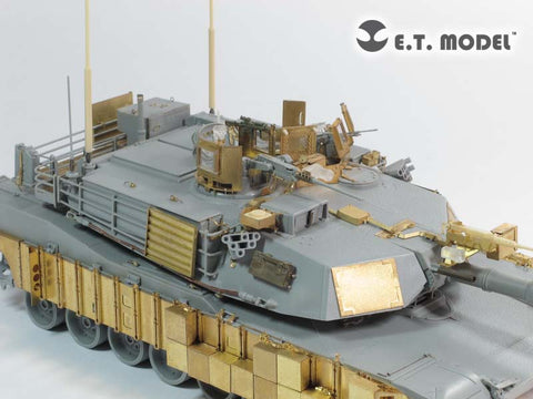 E.T.モデル E35-165 1/35 現用アメリカ M1A1 主力戦車 TUSK I(ドラゴン 3535用) エッチングパーツ