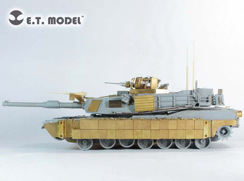 E.T.モデル E35-165 1/35 現用アメリカ M1A1 主力戦車 TUSK I(ドラゴン 3535用) エッチングパーツ