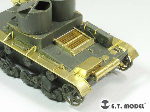 E.T.モデル E35-167 1/35 ロシア T-26 軽戦車1931年型(ホビーボス 82494用) エッチングパーツ