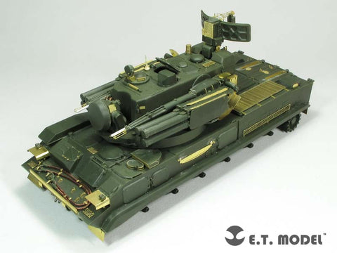 E.T.モデル E35-169 1/35 ロシア 2S6M ツングースカ自走式対空砲/ミサイルシステム(PANDA モデル 35002用) エッチングパーツ