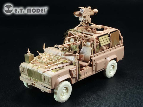 E.T.モデル E35-178 1/35 ランドローバーWMIK w/ミランミサイル(ホビーボス 82447用) エッチングパーツ