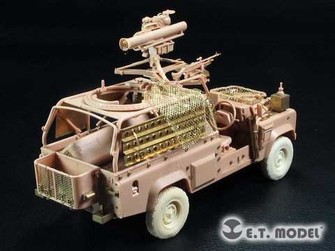 E.T.モデル E35-178 1/35 ランドローバーWMIK w/ミランミサイル(ホビーボス 82447用) エッチングパーツ