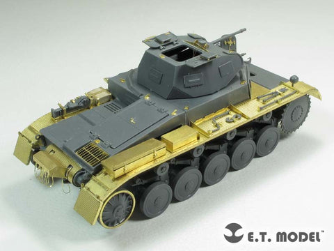 E.T.モデル E35-185 1/35 WWII ドイツ II号戦車A/B/C型 ベーシックセット(タミヤ 35292用) エッチングパーツ