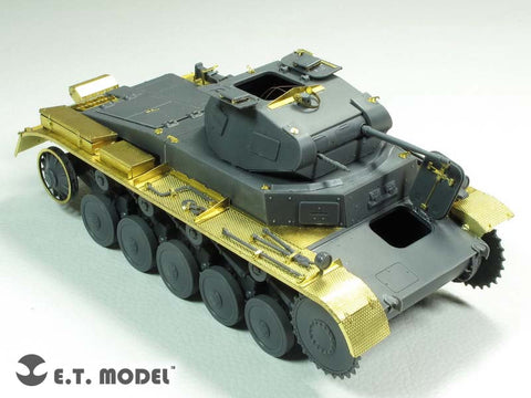 E.T.モデル E35-186 1/35 WWII ドイツ II号戦車A/B/C型 フェンダー(タミヤ 35293用) エッチングパーツ