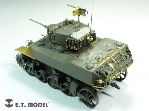 E.T.モデル E35-187 1/35 WWIIアメリカ M5A1 初期型(AFV CLUB 用) エッチングパーツ