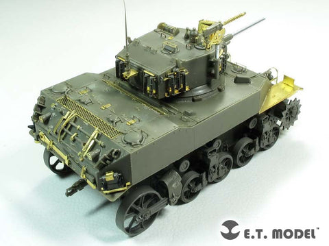 E.T.モデル E35-187 1/35 WWIIアメリカ M5A1 初期型(AFV CLUB 用) エッチングパーツ