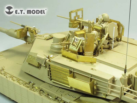 E.T.モデル E35-192 1/35 現用アメリカ M1A2 エイブラムス SEP TUSK I/II(タミヤ 35326用) エッチングパーツ