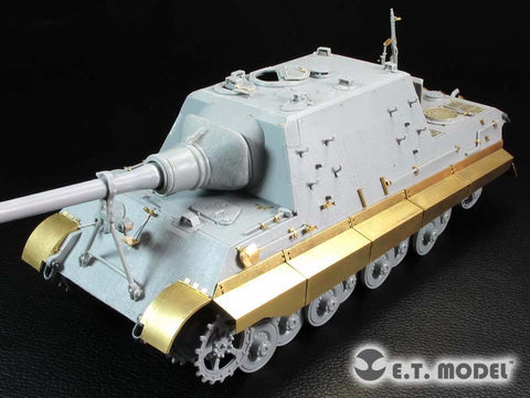 E.T.モデル E35-197 1/35 WWII ドイツ ヤークトタイガー ベーシックセット(ドラゴン用) エッチングパーツ