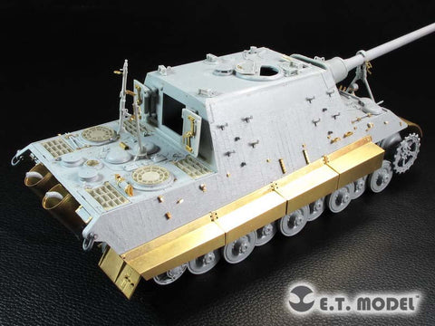 E.T.モデル E35-197 1/35 WWII ドイツ ヤークトタイガー ベーシックセット(ドラゴン用) エッチングパーツ