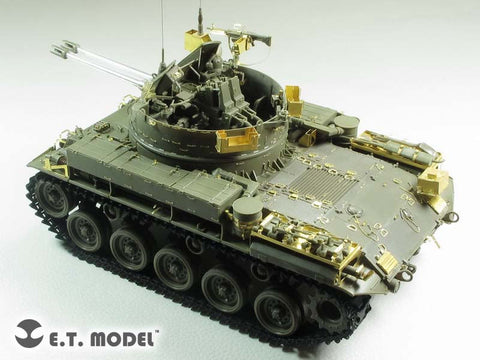 E.T.モデル E35-198 1/35 アメリカ M42A1 ダスター後期型(AFV CLUB 用) エッチングパーツ