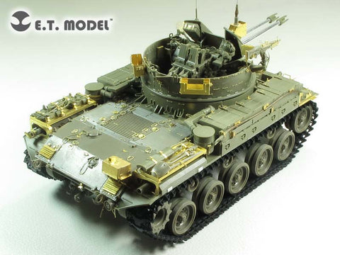 E.T.モデル E35-198 1/35 アメリカ M42A1 ダスター後期型(AFV CLUB 用) エッチングパーツ