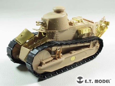 E.T.モデル E35-199 1/35 フランス FT-17 軽戦車(鋳造砲塔)(モンモデル TS-008用) エッチングパーツ