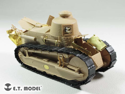 E.T.モデル E35-199 1/35 フランス FT-17 軽戦車(鋳造砲塔)(モンモデル TS-008用) エッチングパーツ