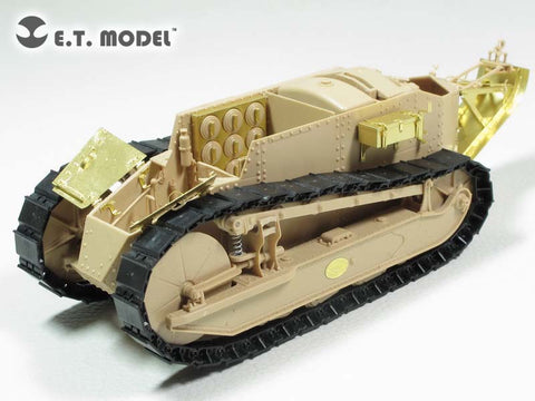 E.T.モデル E35-199 1/35 フランス FT-17 軽戦車(鋳造砲塔)(モンモデル TS-008用) エッチングパーツ