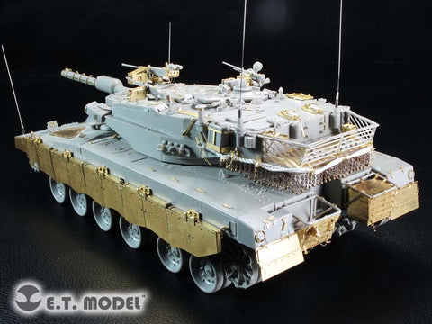 E.T.モデル E35-205 1/35 イスラエル国防軍 メルカバ Mk.3 BAZ ベーシックセット(モンモデル TS-005用) エッチングパーツ