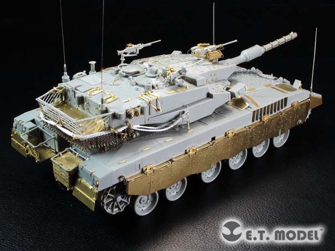 E.T.モデル E35-205 1/35 イスラエル国防軍 メルカバ Mk.3 BAZ ベーシックセット(モンモデル TS-005用) エッチングパーツ
