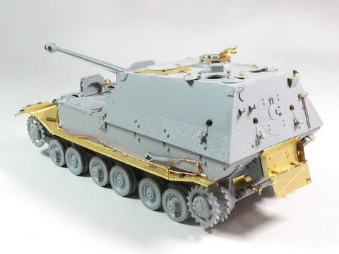 E.T.モデル E35-215 1/35 WWII ドイツ フェルディナント/エレファント フェンダー(ドラゴン用) エッチングパーツ