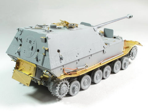 E.T.モデル E35-215 1/35 WWII ドイツ フェルディナント/エレファント フェンダー(ドラゴン用) エッチングパーツ