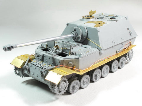 E.T.モデル E35-215 1/35 WWII ドイツ フェルディナント/エレファント フェンダー(ドラゴン用) エッチングパーツ