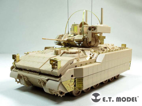 E.T.モデル E35-218 1/35 アメリカ M2A3 ブラッドレー w/BUSK III 歩兵戦闘車(モンモデル SS-004用) エッチングパーツ
