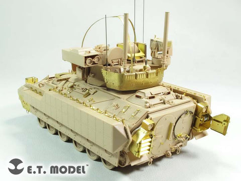 E.T.モデル E35-219 1/35 アメリカ M3A3 ブラッドレー w/BUSK III 歩兵戦闘車(モンモデル SS-006用) エッチングパーツ