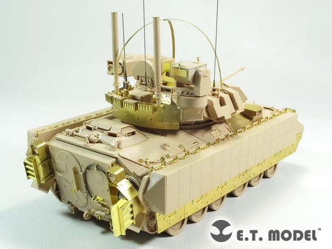 E.T.モデル E35-219 1/35 アメリカ M3A3 ブラッドレー w/BUSK III 歩兵戦闘車(モンモデル SS-006用) エッチングパーツ
