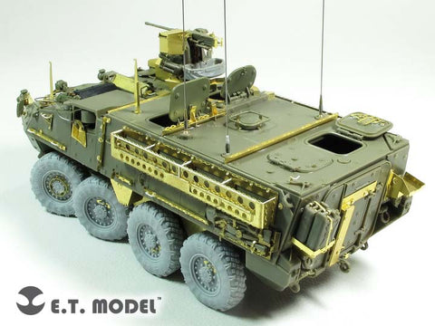 E.T.モデル E35-222 1/35 アメリカ陸軍 M1126/M1130 ストライカー(AFV CLUB 用) エッチングパーツ
