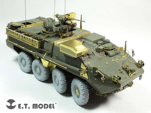 E.T.モデル E35-222 1/35 アメリカ陸軍 M1126/M1130 ストライカー(AFV CLUB 用) エッチングパーツ