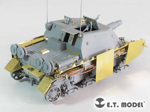 E.T.モデル E35-233 1/35 WWII ドイツ ブルムベア シュルツェン(中期型)(ドラゴン/スマートキット用) エッチングパーツ