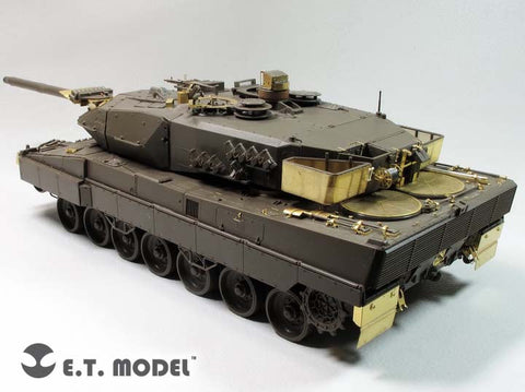 E.T.モデル E35-239 1/35 ドイツ レオパルト2 A5/6 主力戦車(タミヤ 用) エッチングパーツ