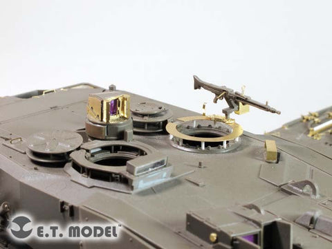 E.T.モデル E35-239 1/35 ドイツ レオパルト2 A5/6 主力戦車(タミヤ 用) エッチングパーツ
