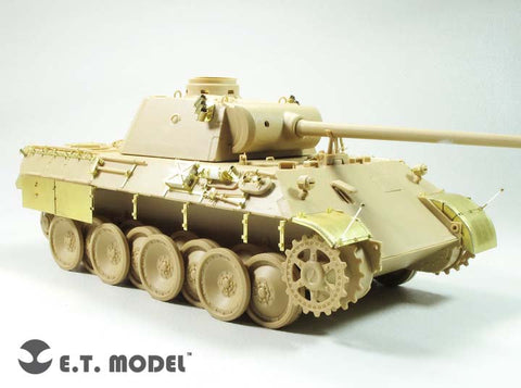 E.T.モデル E35-242 1/35 WWII ドイツ パンサー D ベーシックセット(タミヤ 用) エッチングパーツ