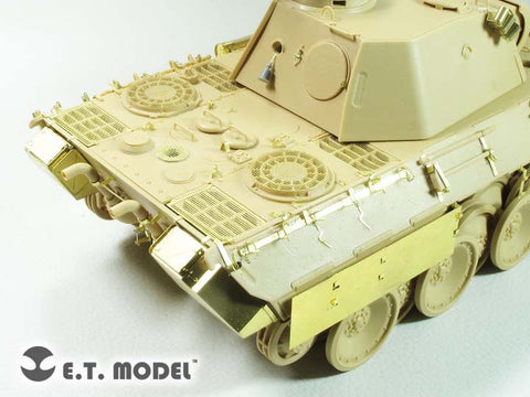 E.T.モデル E35-242 1/35 WWII ドイツ パンサー D ベーシックセット(タミヤ 用) エッチングパーツ