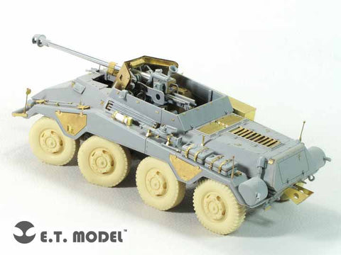 E.T.モデル E35-243 1/35 WWII ドイツ Sd.Kfz.234/4 対戦車自走砲(ドラゴン用) エッチングパーツ