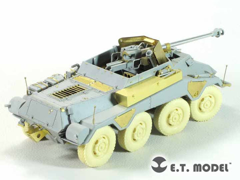E.T.モデル E35-243 1/35 WWII ドイツ Sd.Kfz.234/4 対戦車自走砲(ドラゴン用) エッチングパーツ
