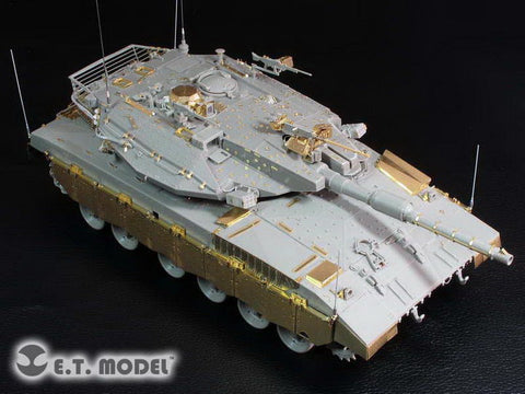 E.T.モデル E35-246 1/35 イスラエル国防軍 メルカバ Mk.3D 後期 LIC(モンモデル TS-025用) エッチングパーツ