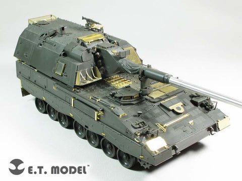 E.T.モデル E35-247 1/35 ドイツ PZH2000自走砲 増加装甲(モンモデル TS-019用) エッチングパーツ