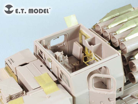 E.T.モデル E35-250 1/35 ロシア 9A52-2 スメーチ ロングレンジ ロケットランチャー(モンモデル SS-009用) エッチングパーツ