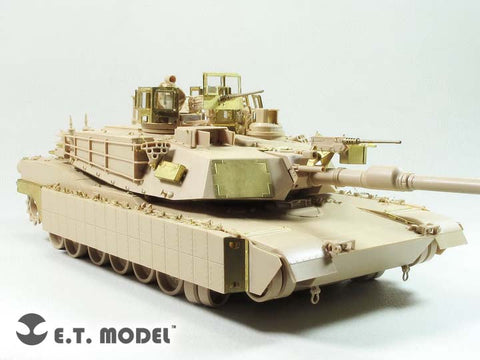 E.T.モデル E35-251 1/35 現用アメリカ陸軍 M1A2 エイブムラムスSEP TUSK I/II(モンモデル TS-026用) エッチングパーツ